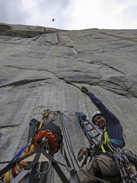 Brits in Space above our P2 bivy