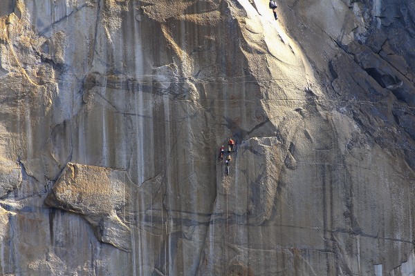 Long shot of us atop P7 by Tom Evans - thanks Tom!