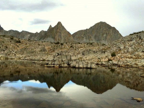 Mt Isosceles from camp