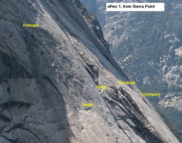 Glacier Point Apron - Left Side, xRez view from Sierra Point