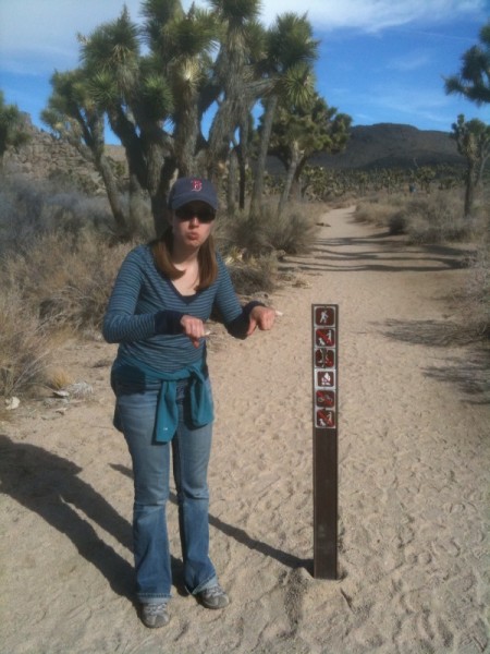 No fun allowed on this trail!