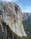 El Capitan - West Face 5.11c - Yosemite Valley, California USA. Click for details.