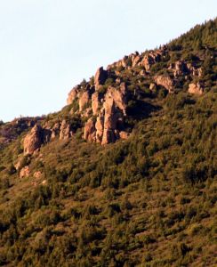 Mt St Helena - Kola 5.9 - Bay Area, California USA. Click to Enlarge