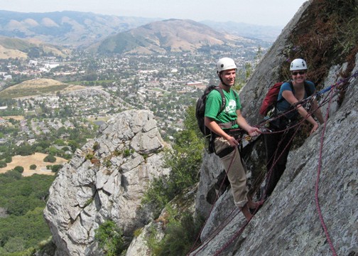 Just hanging around on Garden Wall. San Luis Obispo in the distance. P...