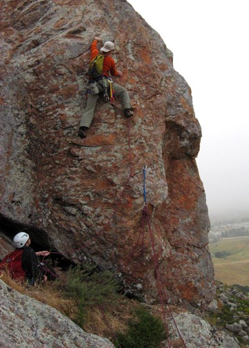 Slater on the last pitch. Photo Coby Whitaker