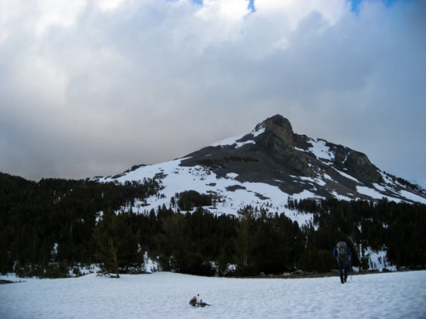 from near the Tioga Lake Overlook