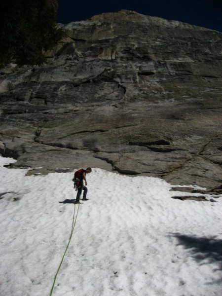 snow slope to start