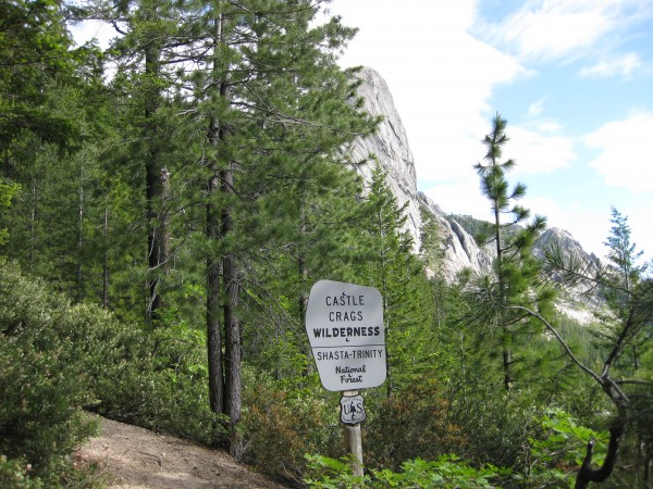 Castle Dome, from approach trail