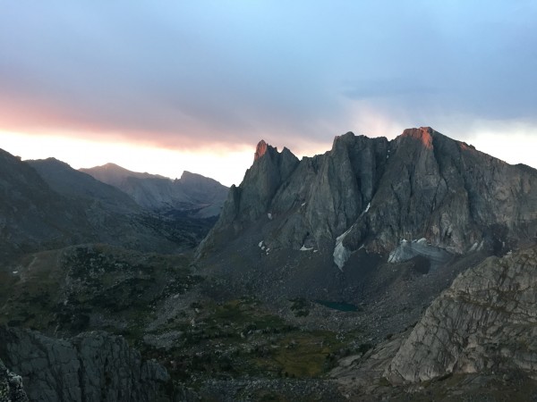 Warbonnet at first light. So. Far. Away.