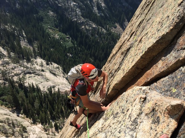 Simul lap on the Mountaineer's Route