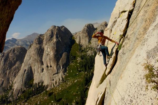 Big buttress in the background is close to 2000 feet!