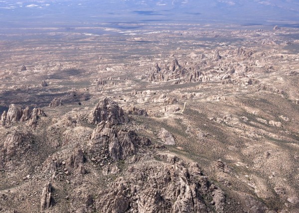 Lonely granite spires, seemingly known only to 4x4ers and Chukar hunte...