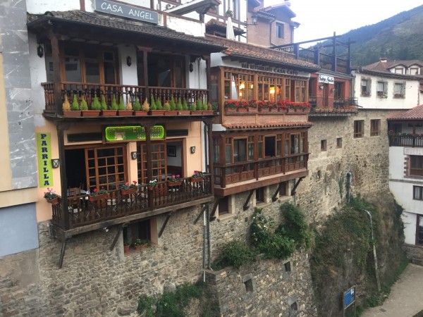 Potes, Spain.  I think we ate in every eatery you can see here. Some w...