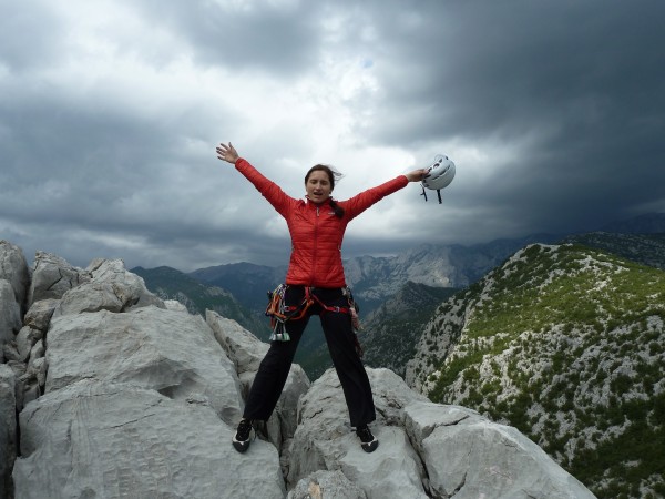 On the summit of Anika Kuk.