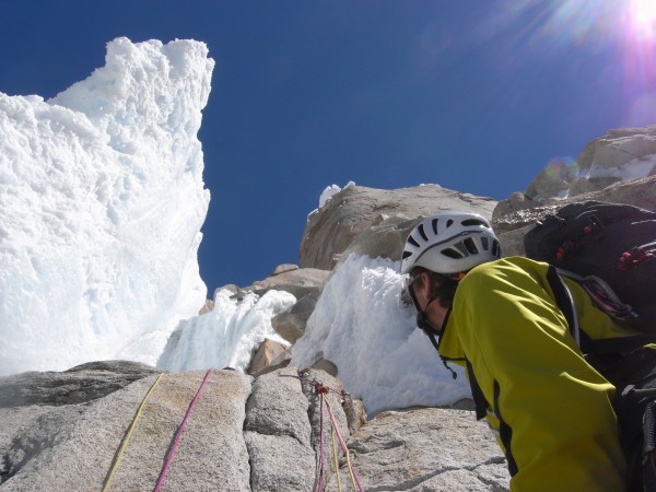 Ice towers.