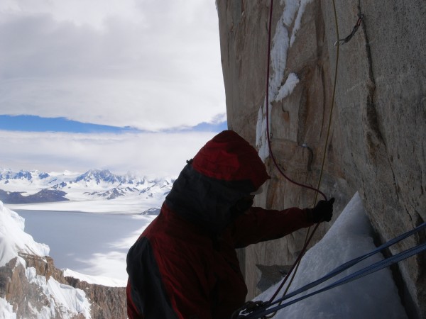 View of the ice cap.