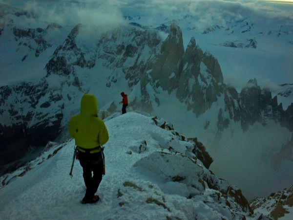 Tagging the summit and then racing the last rays of the sun. Long desc...