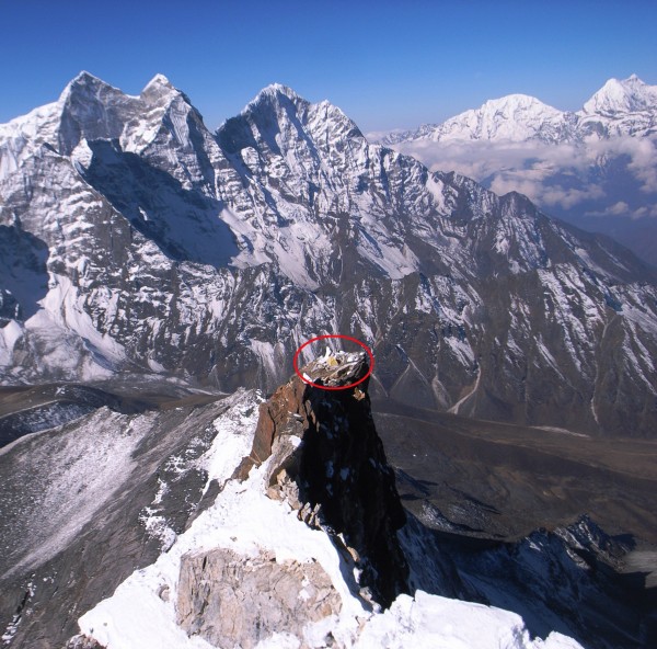 We left our tent on this eagle's nest and made what we thought would b...