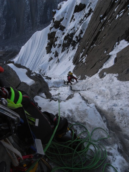 Upper couloir.