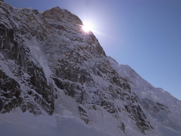 The Buttress on a good day.