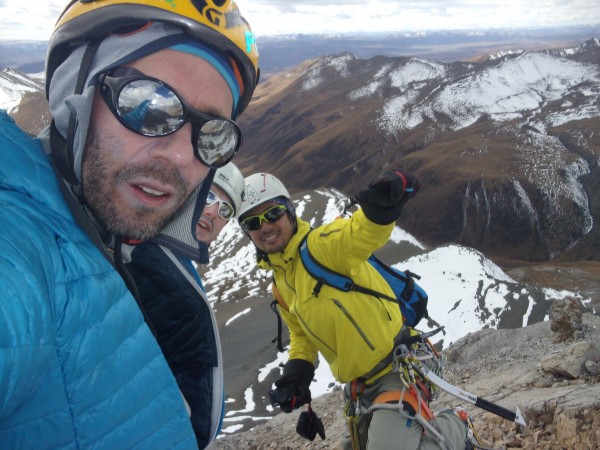 regulation horsing around on the summit shot. first peak officially su...