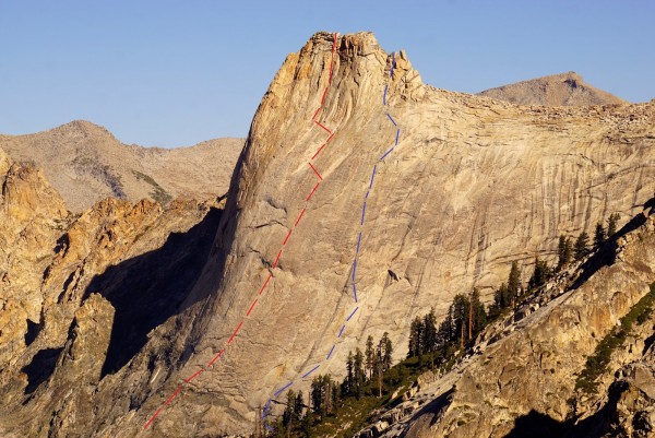 Cherubim Dome from the High Sierra Trail