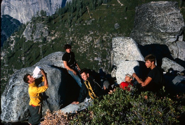 Summit of Sentinel Rock; L -&gt; R:  K. Boche; K. Schmitz; C. Willett;...