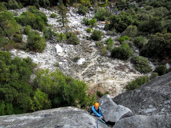 Asuka coming up Gripper &#40;Arch Rock&#41;