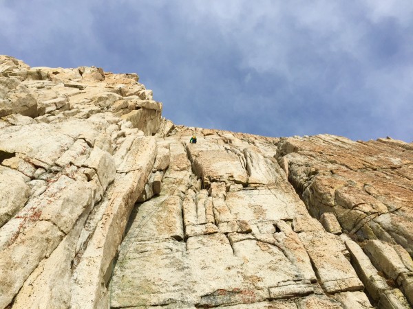 Jeremy Collins after the cool 5.9 stemming corner &#40;pitch 5&#41; an...