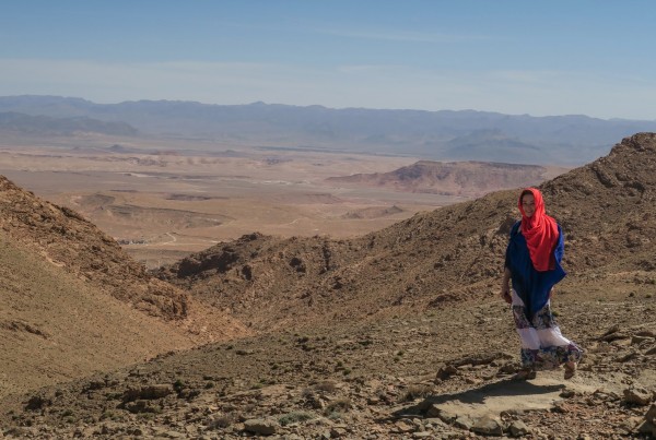 You can see Algeria behind me