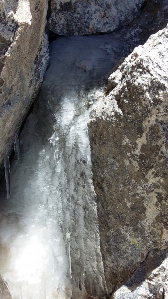 Ice in the eye of the needle.