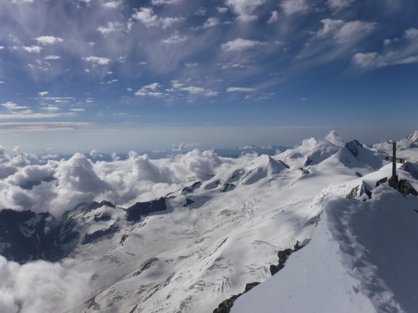 summit cross of the Dom, Switzerland