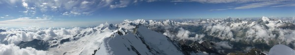 summit of the Dom, Switzerland