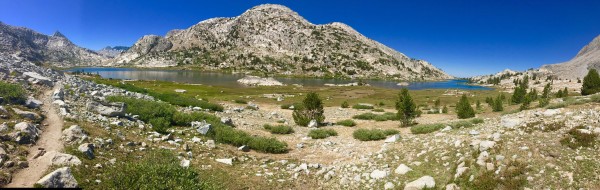 Evolution Basin on the John Muir Trail. I think this is Sapphire Lake.