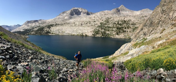 Hiking out of Goddard Creek Canyon on the Way to the Ionian Basin.