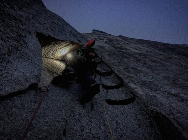 Leading Pitch 4 in the dark