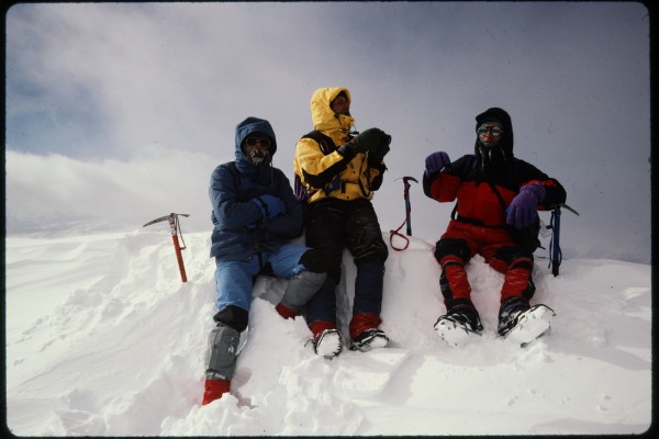 On the summit from left to right, John, Phil, and Donnie.  Thats my o...