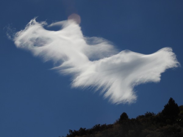 Clouds near Tioga Pass -  9-12-16