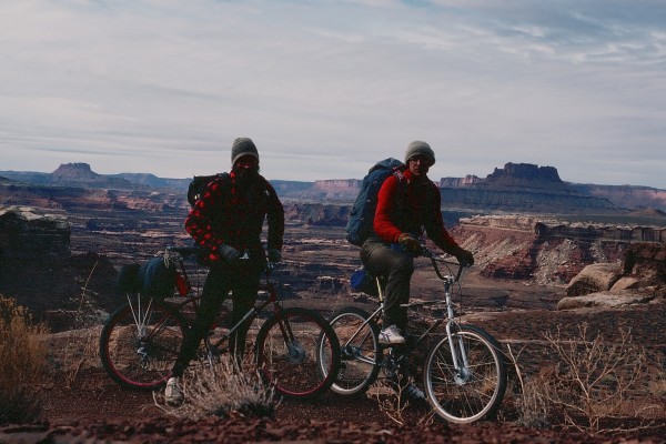 Steve and Nick Danger on the edge of the abyss.