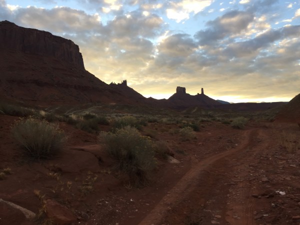 Sister superior, the rectory and Castleton towers, 11/6/16