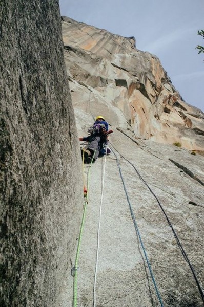 On lead on Pitch 1, October of 2015.