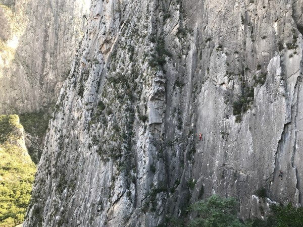 Hard vertical routes in the Virgin Canyon, good Sendero training.  Jus...