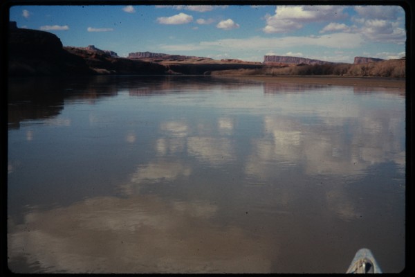 The Colorado River through Canyonlands, downstream of the potash mine.