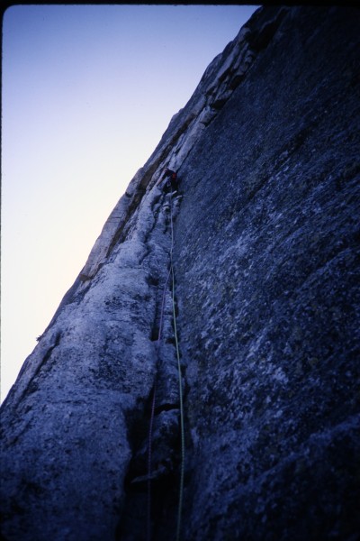 Another pitch, another shivery belay stance, another series of stupidl...