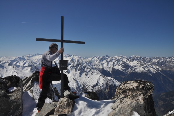 Klemens on the summit