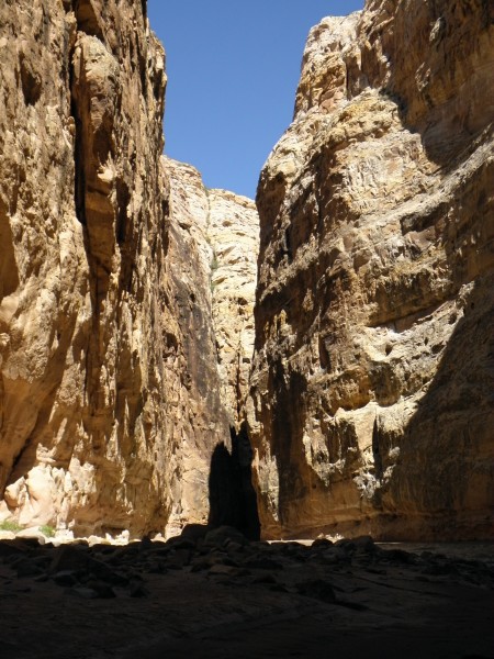 More mellow lower Chute Canyon  for now.