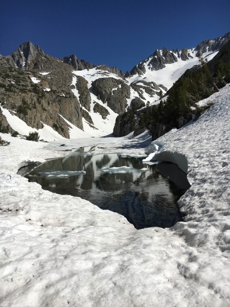 High camp at Finger Lake.  Who wants to fetch water?