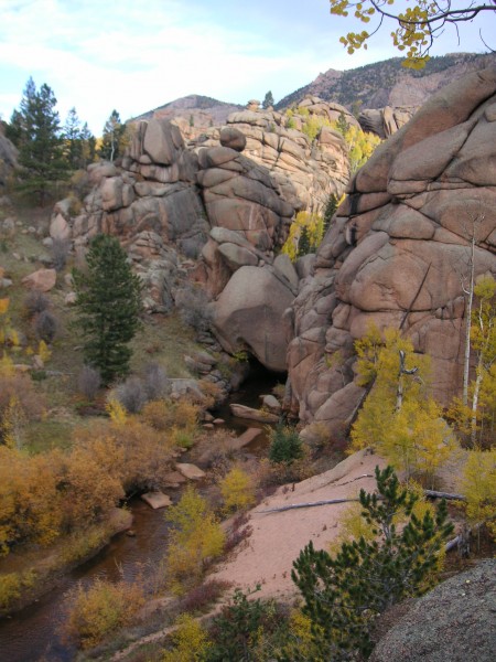 Lost Creek disappears once again.