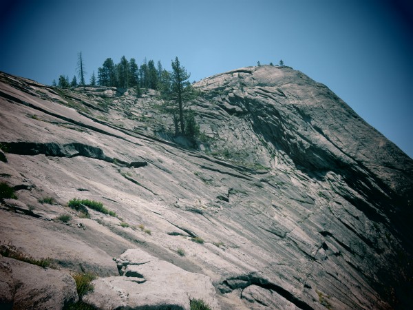 The wrong areas to look for the rappel anchors into the gorge.  The re...