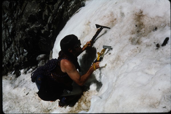 More climbing, fewer clothes.  Charlie is carrying a rope that, in hin...